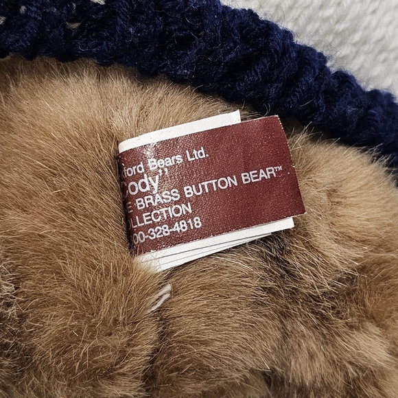 Brass Button Bear Collection by Pickford Bears CODY - Picture 3 of 15